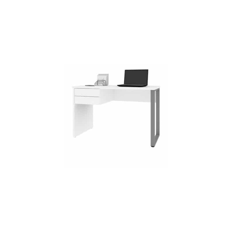 Petite table de bureau 48L avec patte de métal en U
