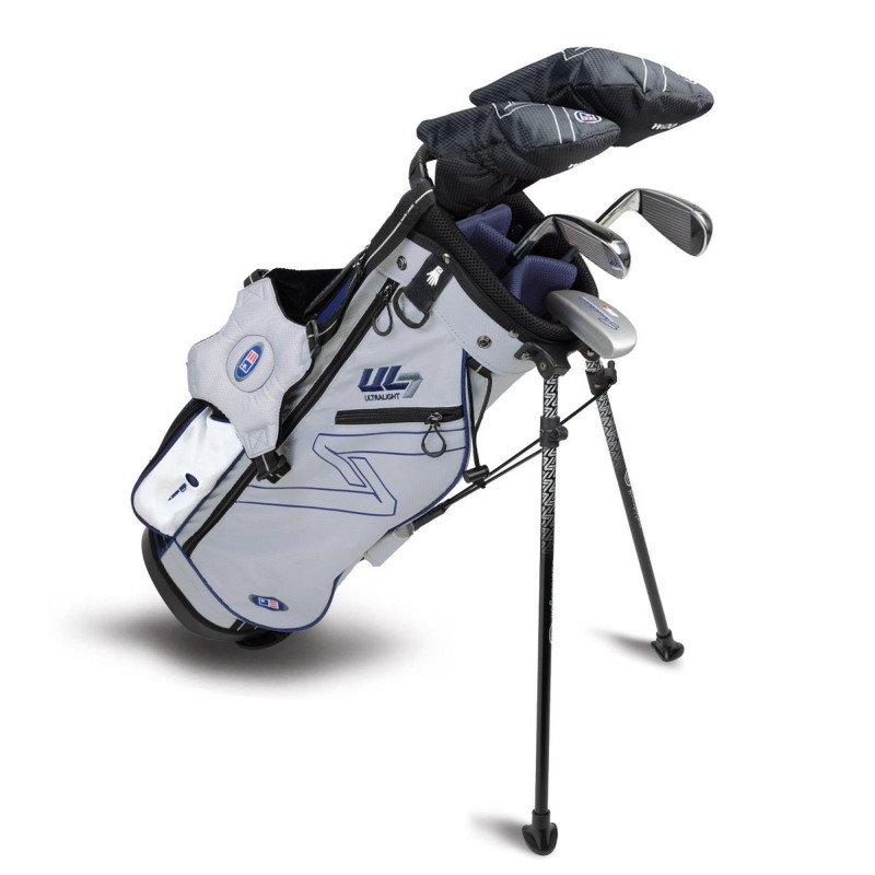 Ensemble sac de golf sur pieds et 5 bâtons UL7 Junior 51 pour enfants