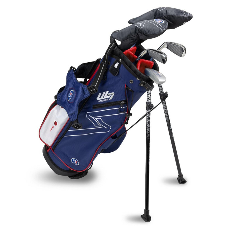 Ensemble sac de golf et 5 bâtons UL7 Junior 48 pour enfants