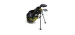 Ensemble sac de golf sur pieds et 4 bâtons UL7 Junior 42 pour enfants