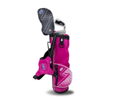 Ensemble sac de golf et 3 bâtons UL7 Junior 39 pour enfants