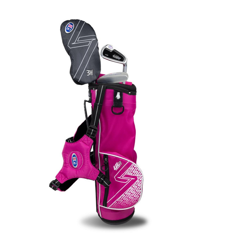 Ensemble sac de golf et 3 bâtons UL7 Junior 39 pour enfants