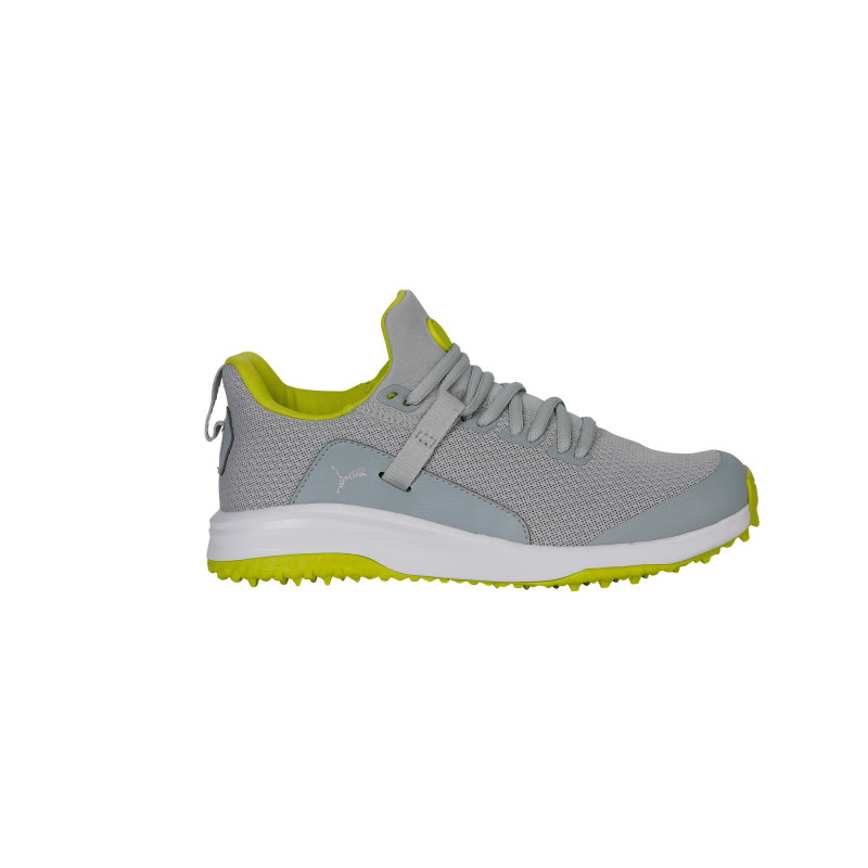 Chaussures Fusion EVO sans crampons pour juniors - Gris/Vert