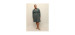 Robe utilitaire boutonnée en twill