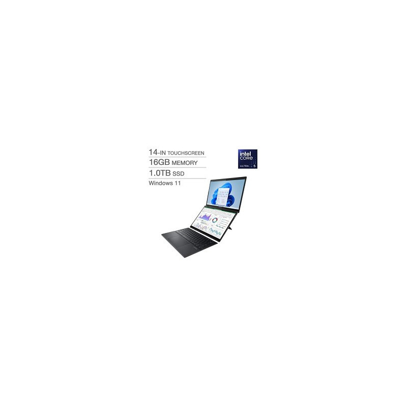 Asus Zenbook Duo 14 '' Ultra5 125h 1TB SSD 16GB RAM WIN 11 UX8406MA