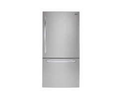 Lg Réfrigérateur 2 portes 30po 22,0pi3 Congélateur bas tiroir