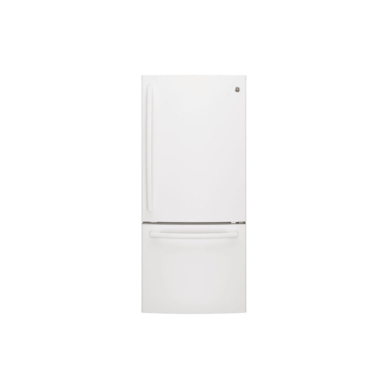 Ge Réfrigérateur 2 portes 30po 20,9pi3 Congélateur bas tiroir