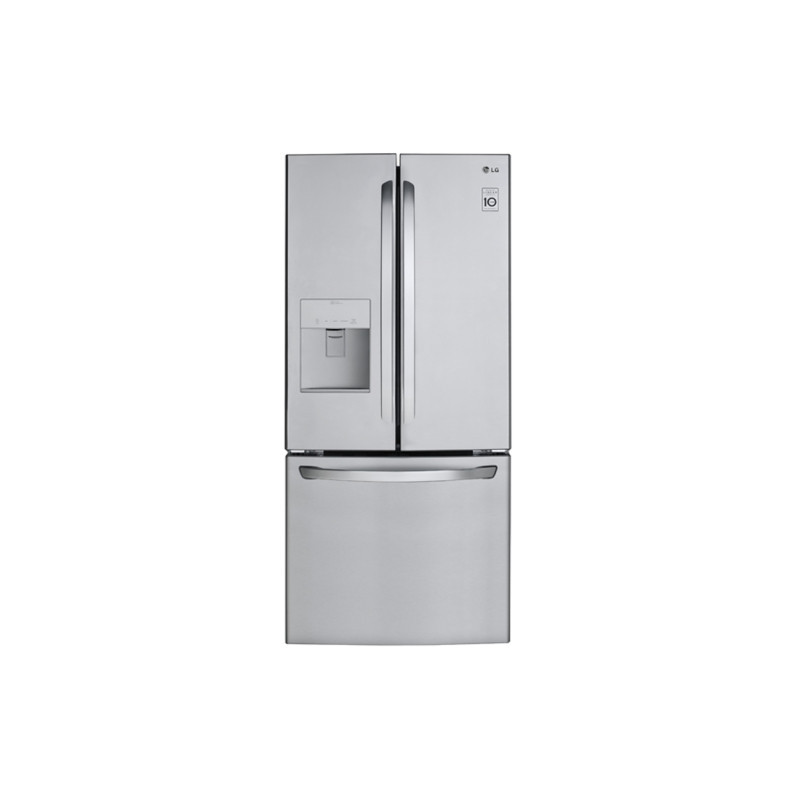 Lg Réfrigérateur 3 portes 30po 21,8pi3 Eau et glace