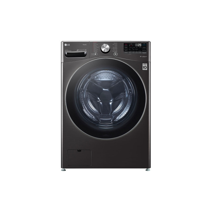 Lg Laveuse frontale vapeur 5,2pi3 1300 RPM, Wi-Fi, IA