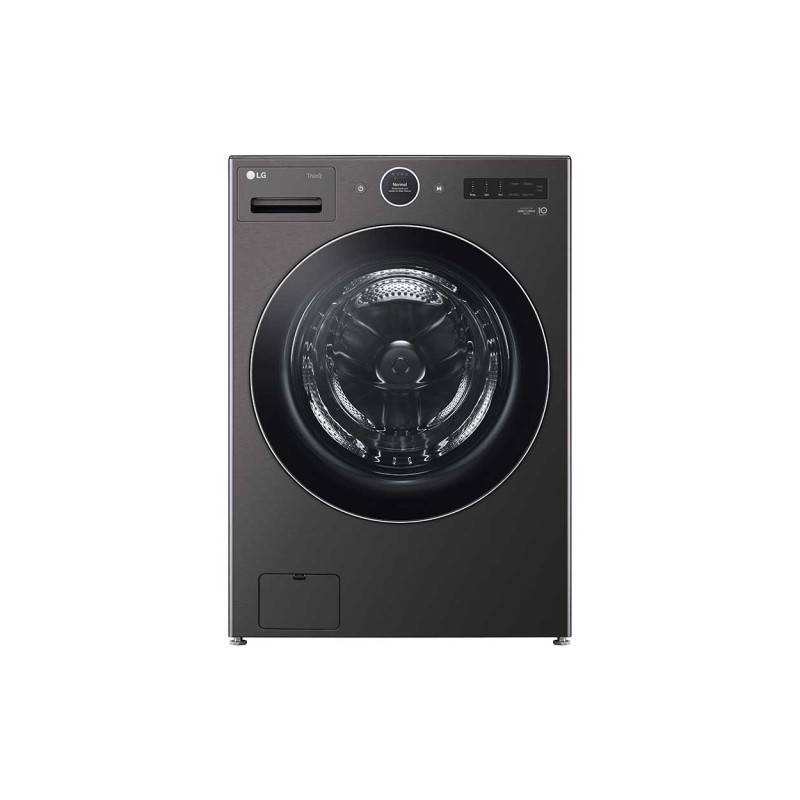 Lg Laveuse frontale vapeur 5,8pi3 1300 RPM, Wi-Fi, IA