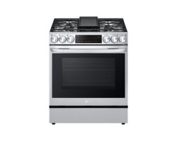 Lg Cuisinière au gaz 6,3pi3 Convection véritable, Wi-Fi, Instaview, Air Fry