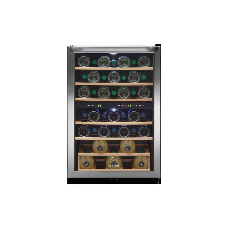 Frigidaire Refroidisseur à vin 22po 2 zones 45 bouteilles