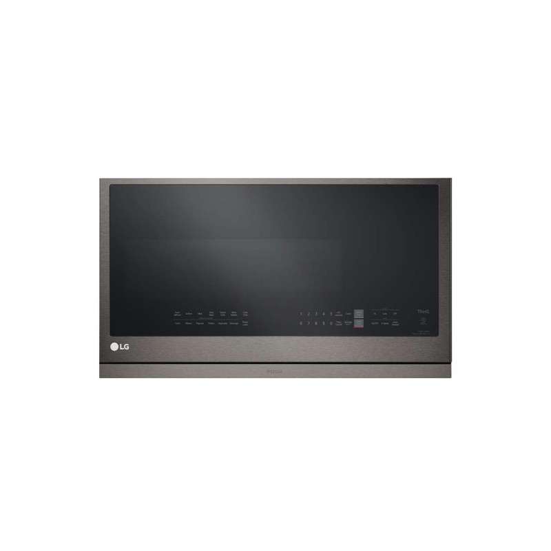 Lg Micro-onde hotte 30po 2,1pi3 400pi3-min, 4 vitesses, 1050W, Wi-Fi