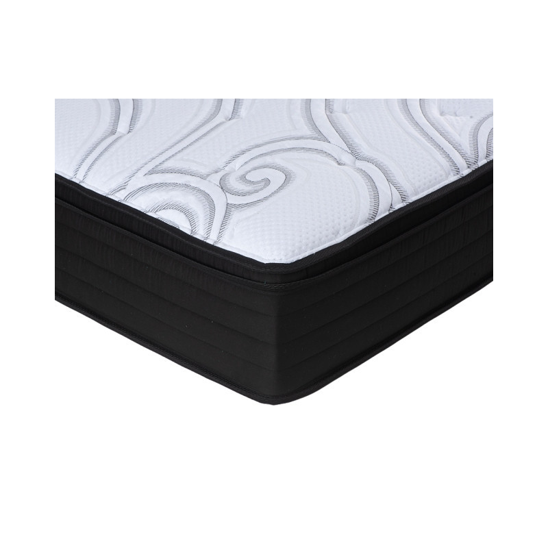 Mirabel Matelas semi-ferme ALEXIS 39x80, 481 ressorts ensachés zonés, mousse gel