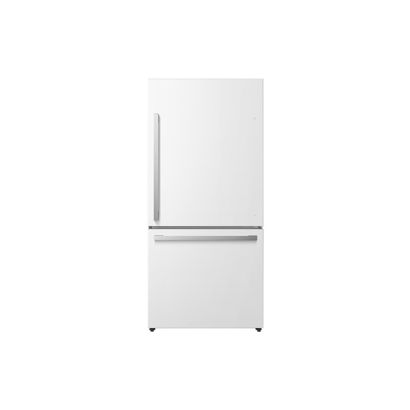 Hisense Réfrigérateur 2 portes 31,1po 17,0pi3 Profondeur comptoir, Congélateur bas tiroir