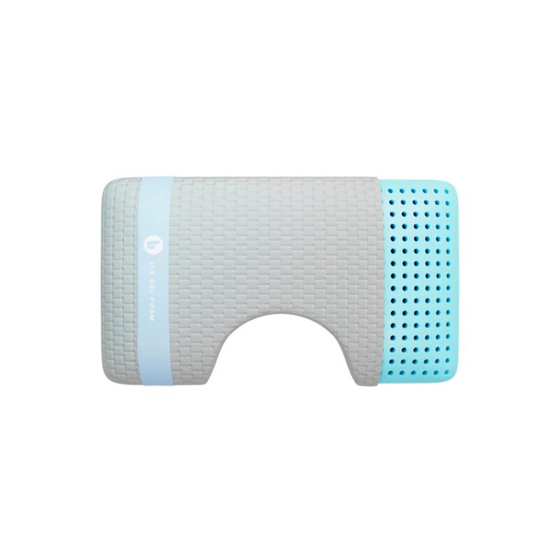 Blu Sleep Oreiller viscose surround icegel queen Compressé, Profil épais