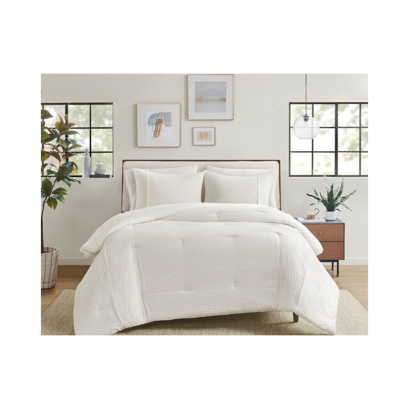 Collection GF Housse de couette lit queen et 2 cache-oreillers