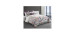 Daniadown Housse de couette lit queen et 2 cache-oreillers