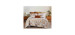 Daniadown Housse de couette lit queen et 2 cache-oreillers