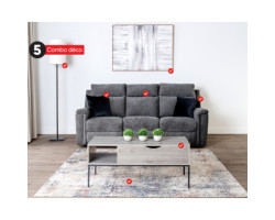 Ashley Combo déco 5 sofa...