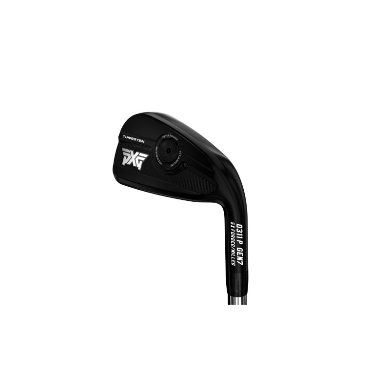 Ensemble de fers GEN7 0311P 4-PW Black avec tiges en acier