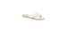 Sandale immaculée Blanc