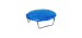 Housse hydrofuge pour trampoline rond, 12 pi, sangles robustes, bleu