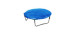 Housse hydrofuge pour trampoline rond, 8 pi, sangles robustes, bleu