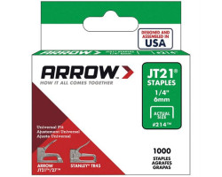 Arrow Agrafes JT21®