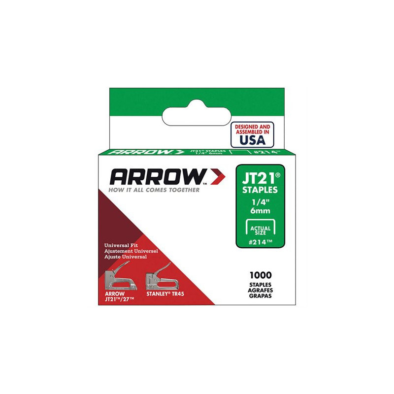 Arrow Agrafes JT21®