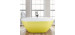 67 po Baignoire Autoportante en Acrylique - Jaune Citron (K123775L)