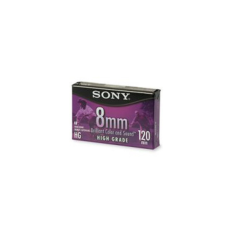 Sony 8mm Haut Grade 120 min (Paquet de 2) - Sony